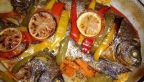 Daurade et Ses Petits Légumes au four